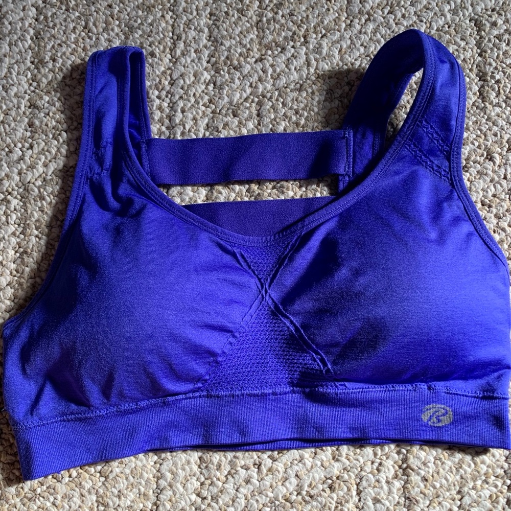 💙💜Bally Total Fitness sports bra with padding